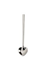 Silver Heart Spoon – Small Heart-Shaped Stainless Steel Spoon | Elegant Entertaining