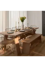 Renwil Ferris Set of 3 Taper Candle Holders – Gold Aluminum Candle Stands | Modern Centerpiece