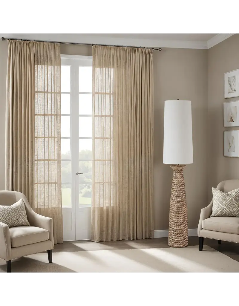 Renwil Nathalie Floor Lamp – Faux Rattan White-Washed Finish | Beachy Modern Lighting