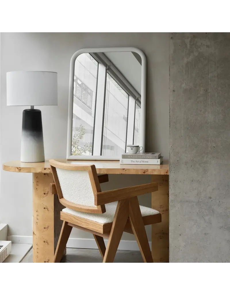 Renwil Monte Table Lamp – Matte Blue Gradient Ceramic | Modern Tranquil Lighting