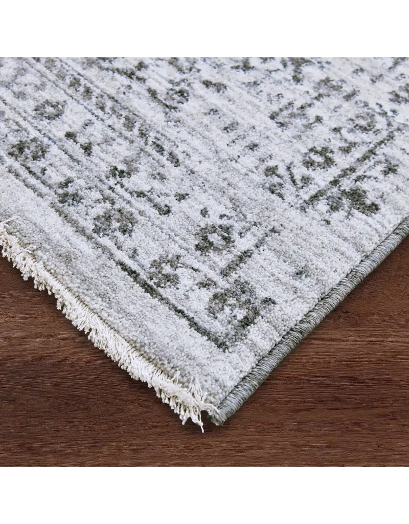 Renwil Blake Blue & Grey Patterned Area Rug by Renwil