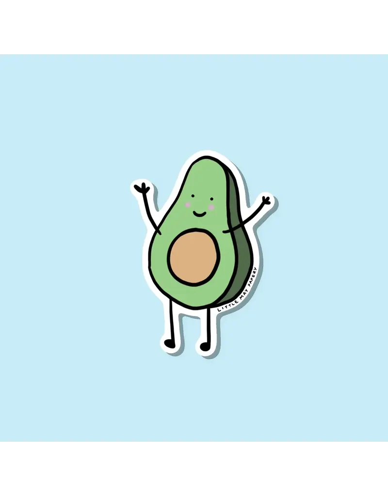 Little May Papery Avocado Vinyl Sticker | Little May Papery – De Ferrari Home