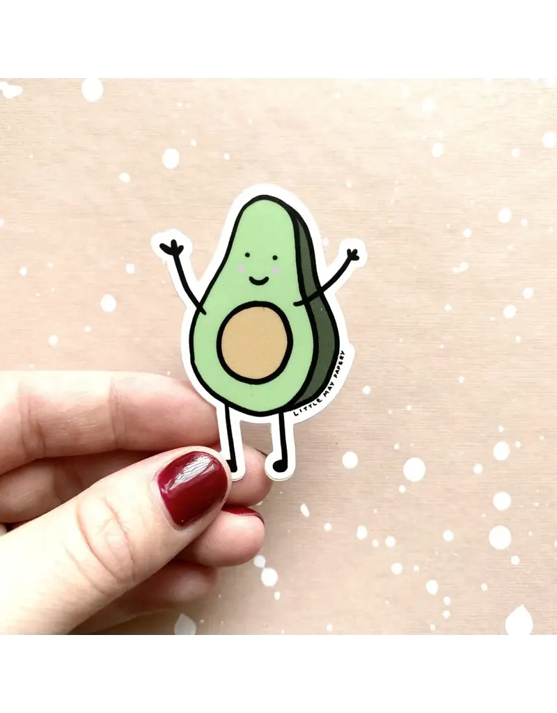 Little May Papery Avocado Vinyl Sticker | Little May Papery – De Ferrari Home