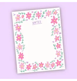 Little May Papery Pink Floral Notepad | Little May Papery – De Ferrari Home