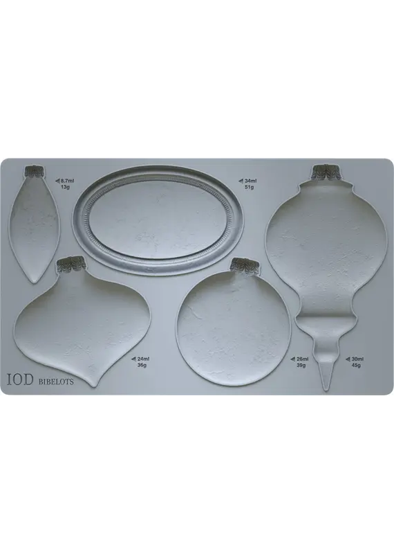 Iron Orchid Designs Bibelots *Limited Edition IOD Decor Mould (6″x10″)