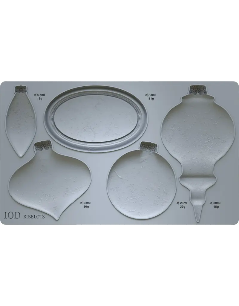 Iron Orchid Designs Bibelots *Limited Edition IOD Decor Mould (6″x10″)