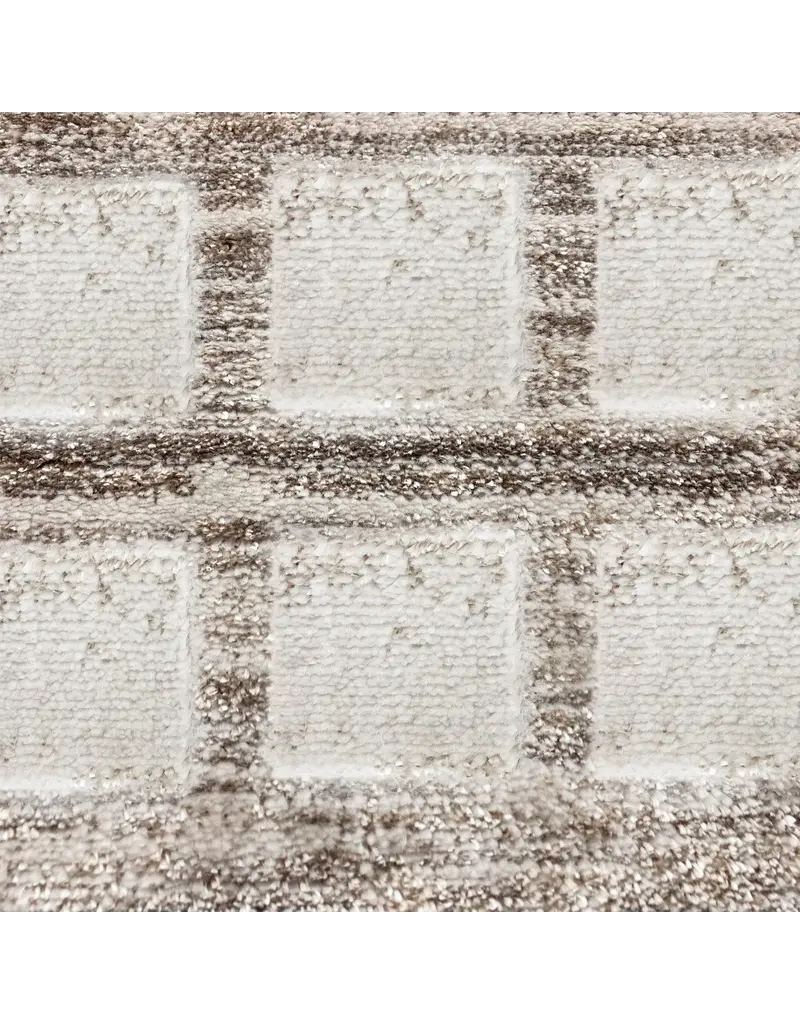 Renwil Aya Beige & Brown Geometric Area Rug by Renwil – Modern Comfort