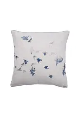 Renwil Flight Toss Cushion by Renwil – Feather Down Poly-Linen Pillow