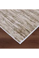 Renwil Aya Taupe & Creamy Mushroom Striated Area Rug by Renwil - Modern Neutral
