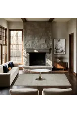 Renwil Chloe Subtle Taupe & Olive Vintage-Inspired Flatwoven Area Rug by Renwil