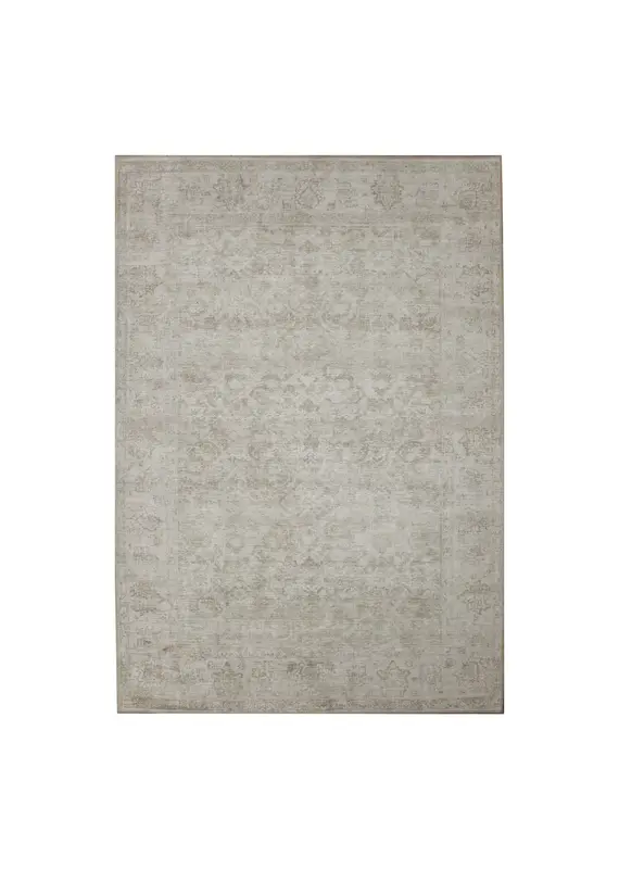 Renwil Chloe Subtle Taupe & Olive Vintage-Inspired Flatwoven Area Rug by Renwil