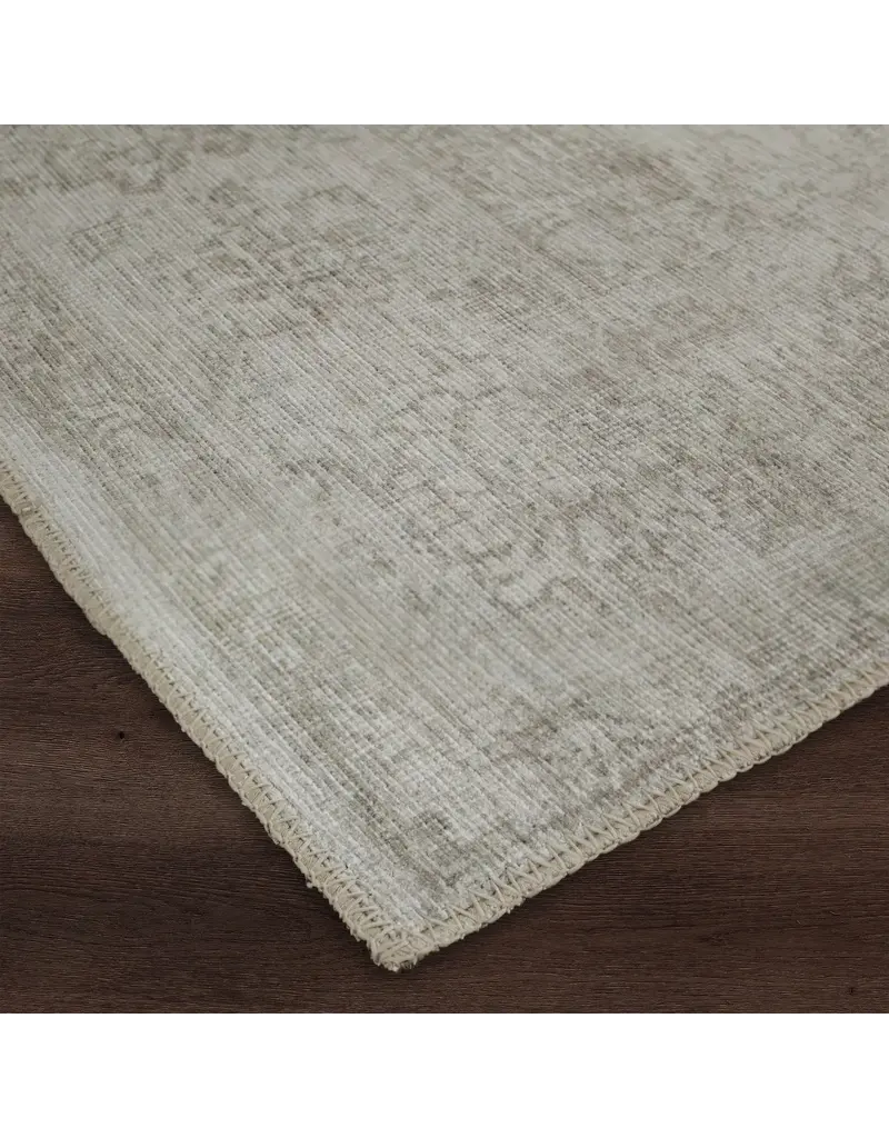 Renwil Chloe Subtle Taupe & Olive Vintage-Inspired Flatwoven Area Rug by Renwil