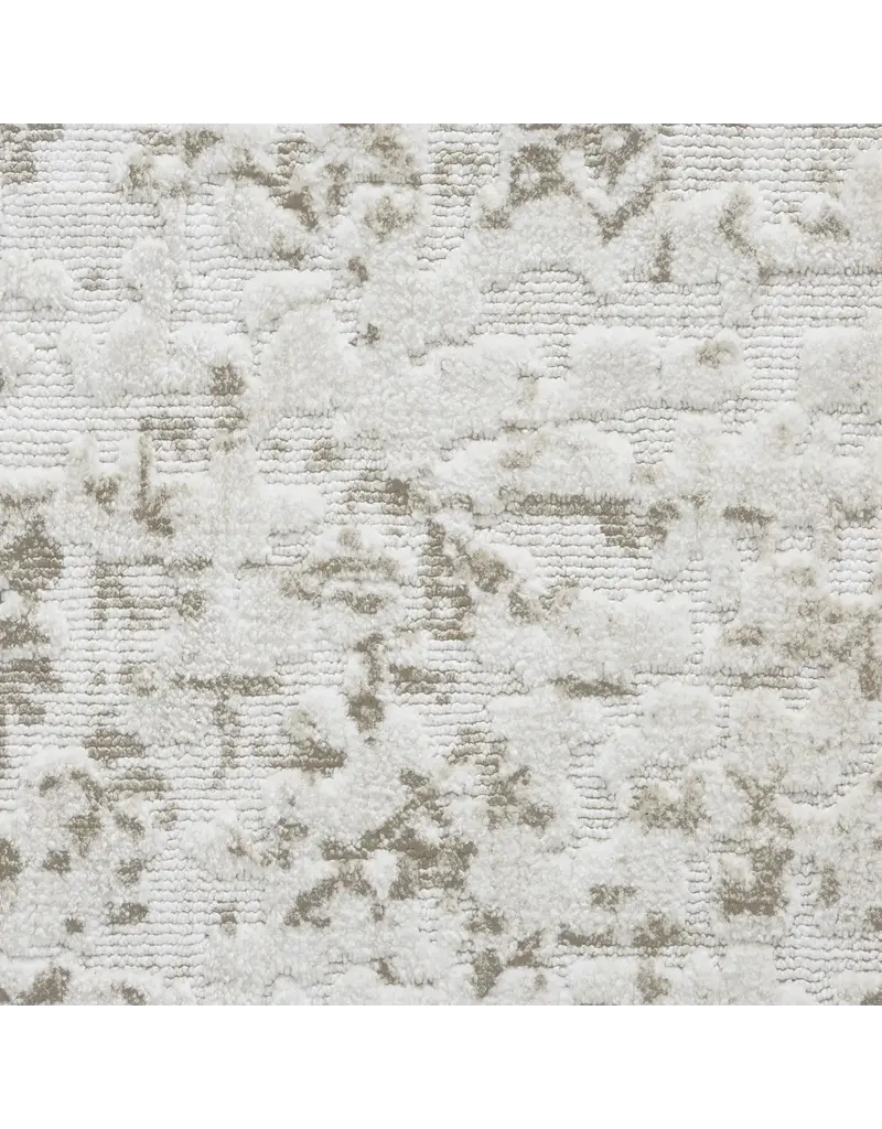 Renwil Hazel Off-White & Taupe Textured Abstract Area Rug by Renwil