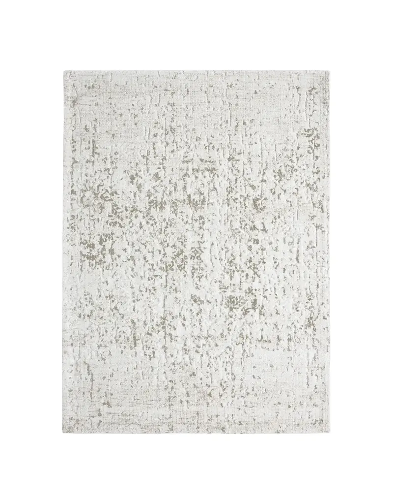 Renwil Hazel Off-White & Taupe Textured Abstract Area Rug by Renwil