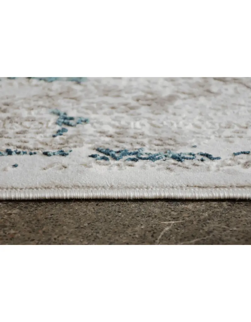 Renwil Ariella Blue & Grey Distressed Vintage Inspired Area Rug by Renwil