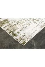 Renwil Ariella Ivory & Green Distressed Abstract Area Rug by Renwil