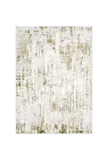 Renwil Ariella Ivory & Green Distressed Abstract Area Rug by Renwil