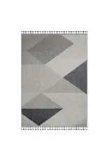Renwil Ambrose Grey Geometric Area Rug by Renwil – Power Loomed Modern Rug
