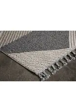 Renwil Ambrose Grey Geometric Area Rug by Renwil – Power Loomed Modern Rug
