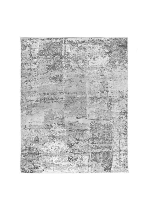 Renwil Ariella Urban Grey Distressed Abstract Area Rug by Renwil