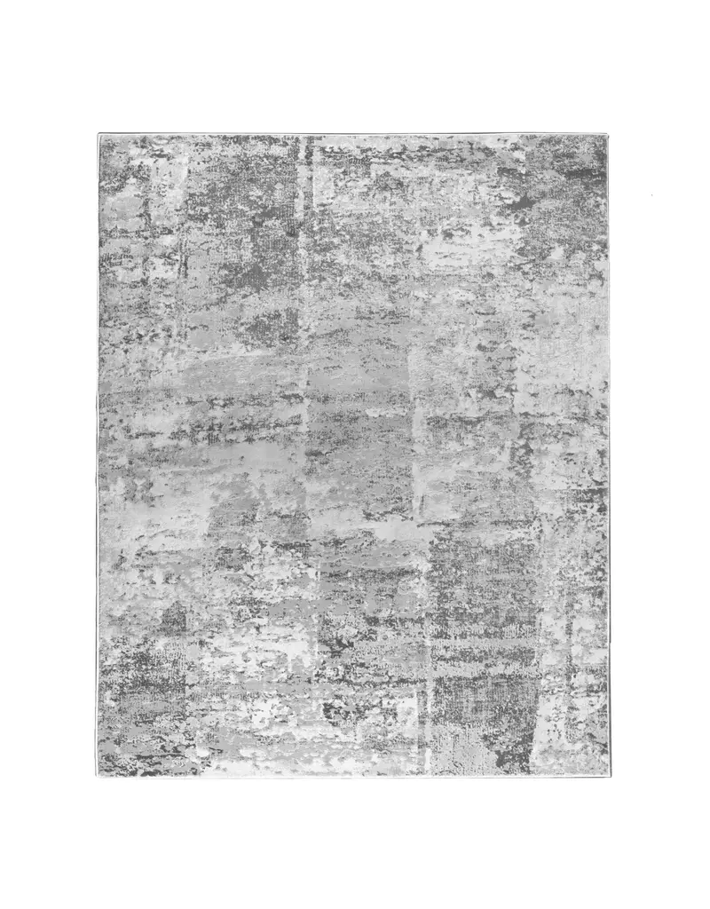 Renwil Ariella Urban Grey Distressed Abstract Area Rug by Renwil