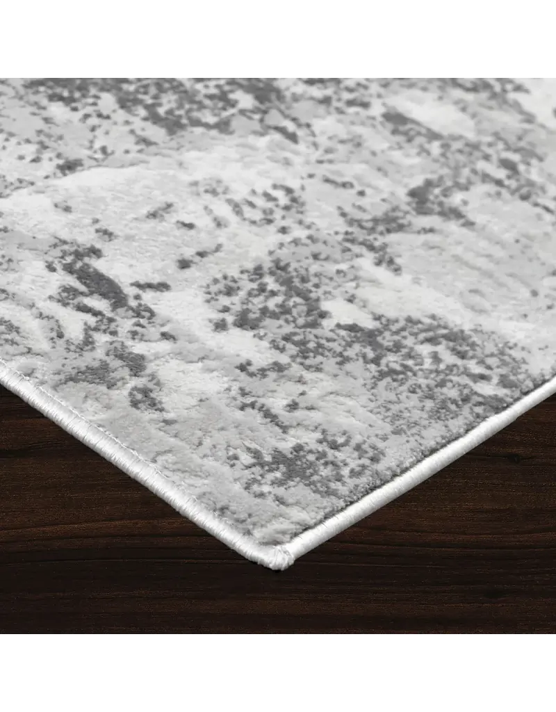 Renwil Ariella Urban Grey Distressed Abstract Area Rug by Renwil