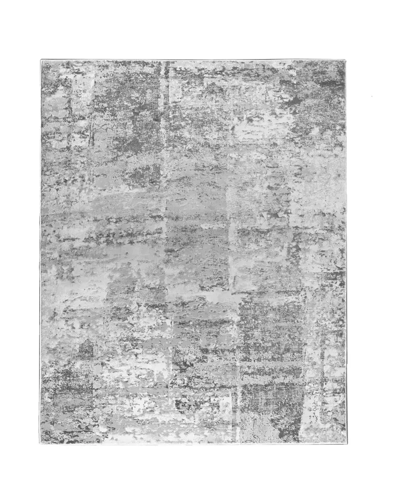 Renwil Ariella Urban Grey Distressed Abstract Area Rug by Renwil