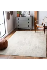 Renwil Ariella Cream, Grey & Soft Blue Striped Abstract Area Rug by Renwil