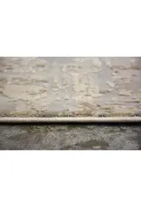 Renwil Ariella Cream, Grey & Soft Blue Striped Abstract Area Rug by Renwil