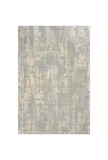 Renwil Ariella Cream, Grey & Soft Blue Striped Abstract Area Rug by Renwil
