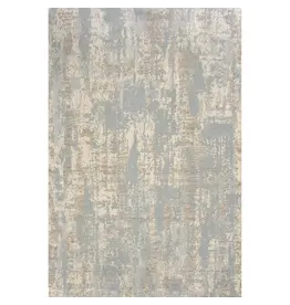 Renwil Ariella Cream, Grey & Soft Blue Striped Abstract Area Rug by Renwil