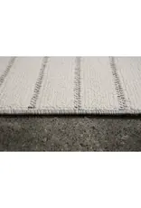 Renwil Ambrose Ivory & Grey Minimal Stripe Area Rug by Renwil