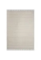 Renwil Ambrose Ivory & Grey Minimal Stripe Area Rug by Renwil