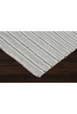 Renwil Orria Ivory & Stone Hand-Woven Stripe Wool & Cotton Area Rug by Renwil