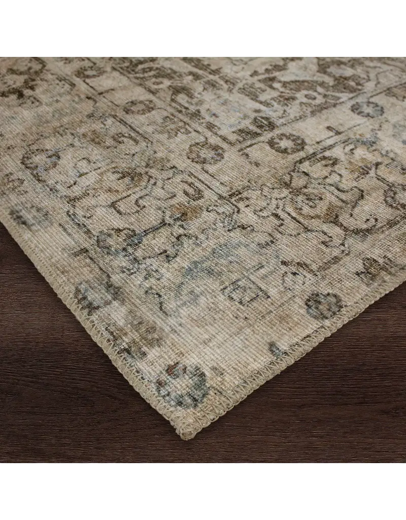 Renwil Chloe Multicolour Vintage Medallion Flatwoven Area Rug by Renwil