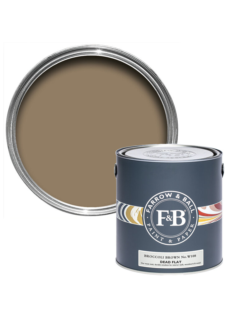 Farrow & Ball Paint Broccoli Brown No. 198 - Farrow & Ball Paint