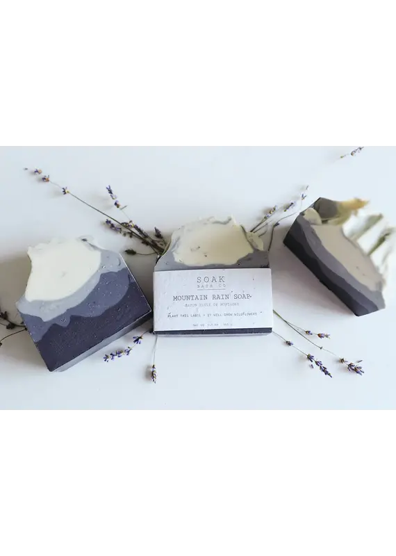 Soak Bath Co. Mountain Rain Luxury Soap Bar (Soak Bath Co.)