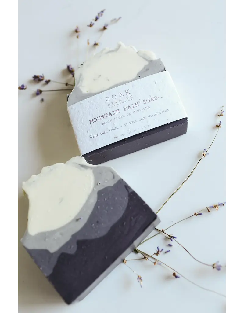 Soak Bath Co. Mountain Rain Luxury Soap Bar (Soak Bath Co.)