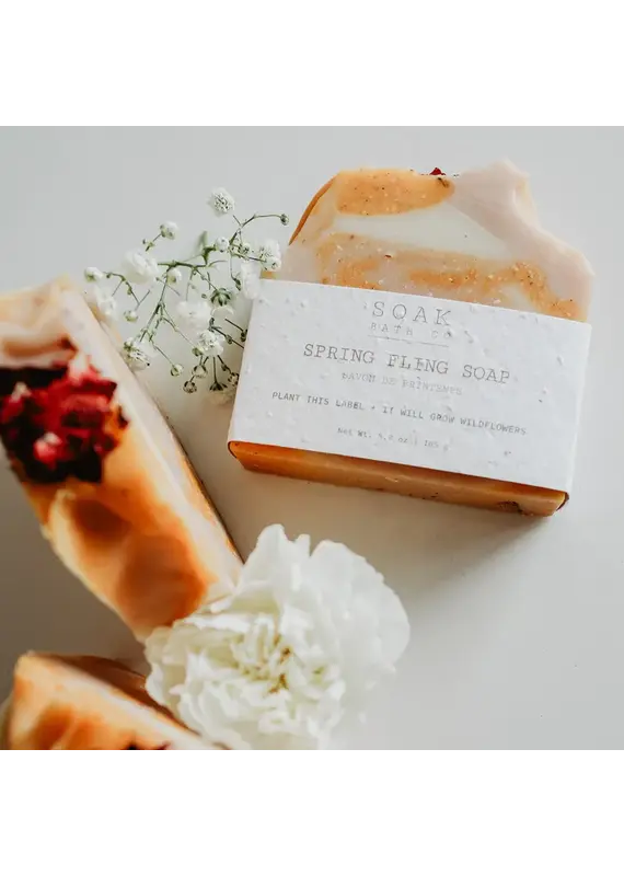Soak Bath Co. Spring Fling Luxury Soap Bar (Soak Bath Co.)