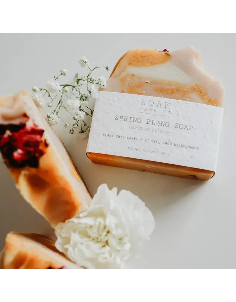 Soak Bath Co. Spring Fling Luxury Soap Bar (Soak Bath Co.)