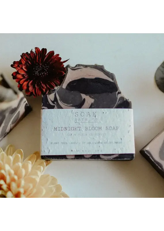 Soak Bath Co. Midnight Bloom Luxury Soap Bar (Soak Bath Co.)