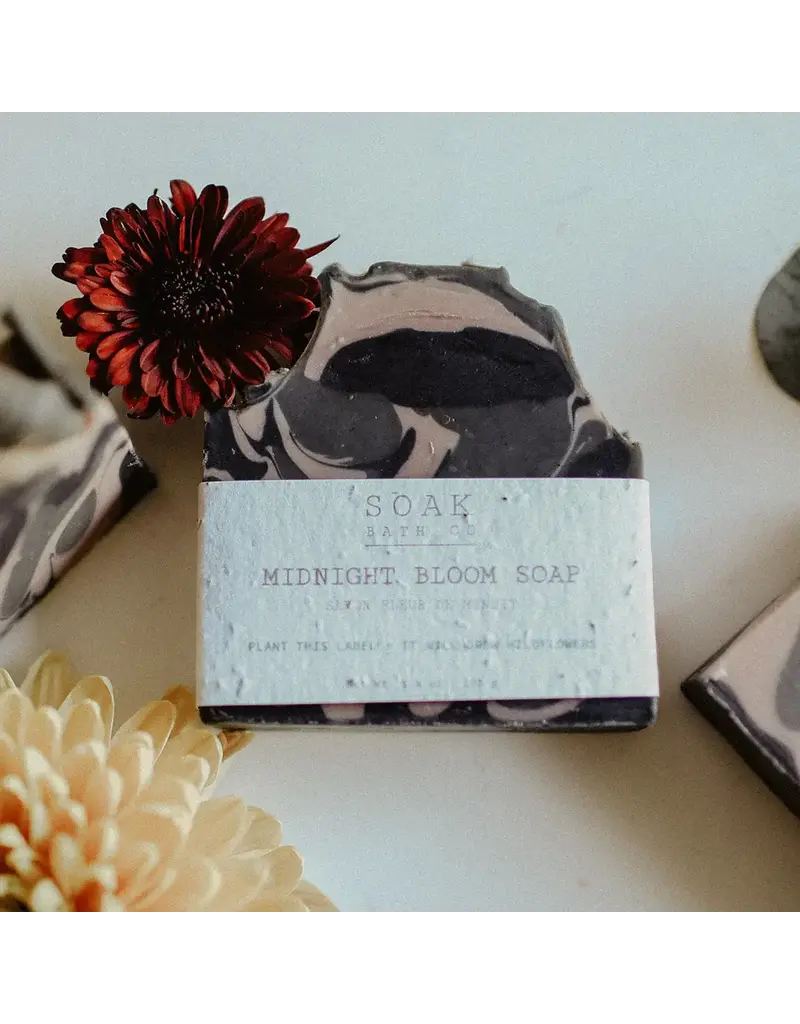 Soak Bath Co. Midnight Bloom Luxury Soap Bar (Soak Bath Co.)
