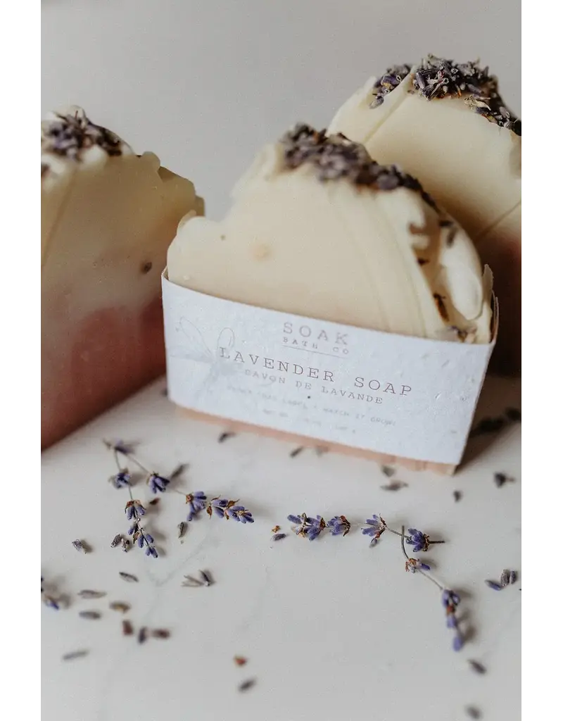 Soak Bath Co. Lavender Luxury Soap Bar (Soak Bath Co.)