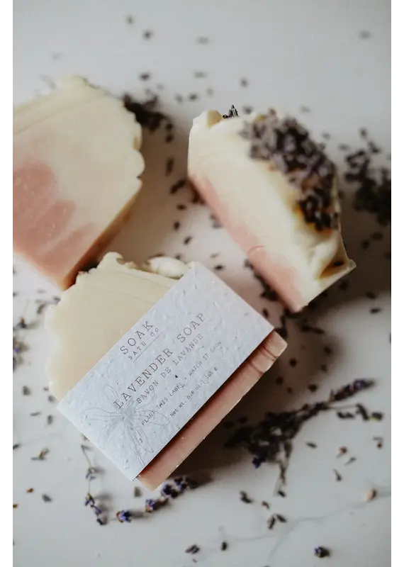 Soak Bath Co. Lavender Luxury Soap Bar (Soak Bath Co.)
