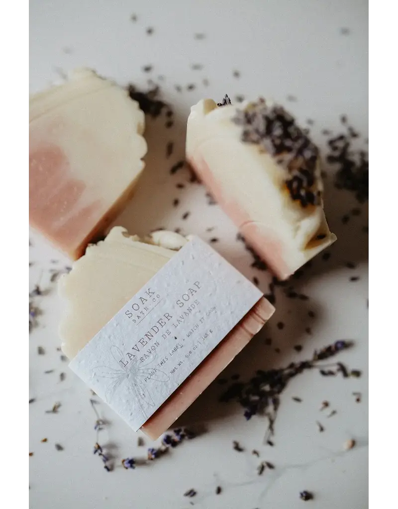 Soak Bath Co. Lavender Luxury Soap Bar (Soak Bath Co.)