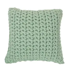 Brunelli Sage Knitted Toss Cushion (22" x 22") | Brunelli Canada