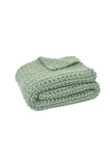 Brunelli Sage Large Knit Throw (50" x 60") | Brunelli Canada