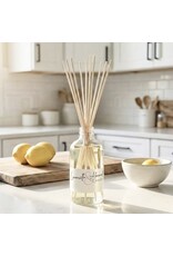 DeFerrari Candles Limoncello & Almond Biscotti Reed Diffuser Set - Handcrafted Luxury Home Fragrance