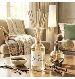 DeFerrari Candles Vanilla Musk Reed Diffuser Set