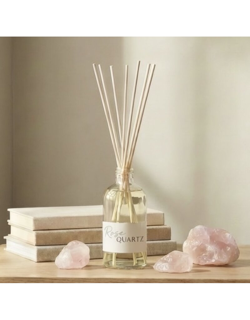 DeFerrari Candles Rose Quartz Reed Diffuser – Hand-Poured Fragrance for Your Home